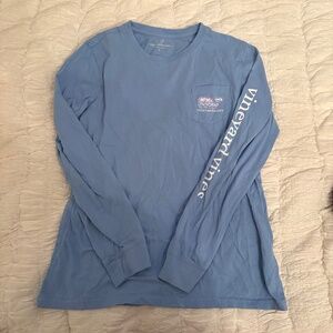 VINEYARD VINES long sleeved blue shirt!